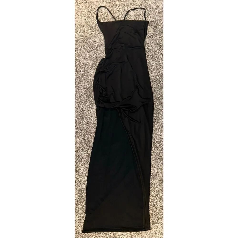 Lulus long black formal dress size medium
